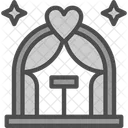 Arco de boda  Icono