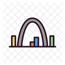 Arco De Gateway Arco Gateway Ícone