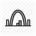 Arco De Gateway Arco Gateway Ícone