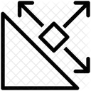 Arco e formas  Ícone