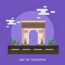Arco Do Triunfo Ícone