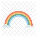 Arco Iris Clip Art Clima Ícone