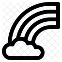 Arco Iris Espectro Meteorologia Ícone