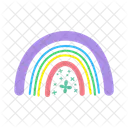 Arco Iris Fofo Arco Iris Colorido Icon