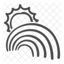 Arco-íris  Ícone