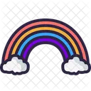Arco Iris Igualdade Natureza Ícone