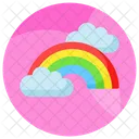 Arco Iris Atmosferico Ambiental Ícone