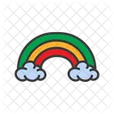 Arcoiris Espectro Colores Icono