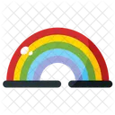 Arcoiris Brillante Naturaleza Icono