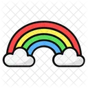 Arco Iris Espectro Colorido Icon