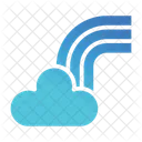 Arco Iris Clima Nube Icono