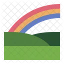 Arco Iris Colina Naturaleza Icon