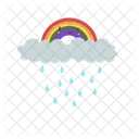Arcoiris lluvioso  Icono