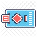 Placa Nano Nanotecnologia Hardware Ícone