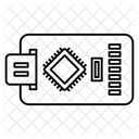 Placa Nano Nanotecnologia Hardware Ícone