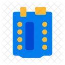 Technology Circuit Board Flat Icon