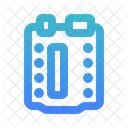Technology Circuit Board Outlined Gradient Icon