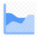 Area chart  Icon