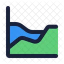Area chart  Icon
