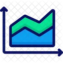 Area Chart Chart Graph Icon