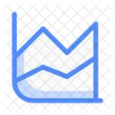 Area Chart  Icon