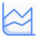 Area chart  Icon