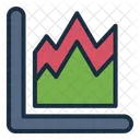 Area Chart Data Graph Icon