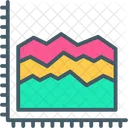 Area chart  Icon