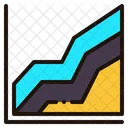 Area Chart  Icon