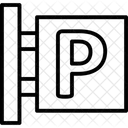 Area De Estacionamento Informacoes De Estacionamento Sinal De Estacionamento Ícone