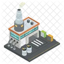Fabrica Industria Molino Icono