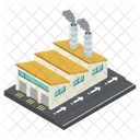 Fabrica Industria Molino Icono