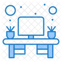Área de trabajo en casa  Icon