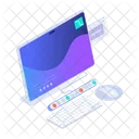 Desktop Sistema Monitor Icon