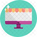 Compras Online Ilustroflat Icon