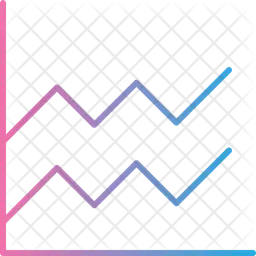 Area Graph  Icon