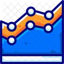 Area graph  Icon