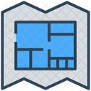 Real Estate Architecture Area Icon