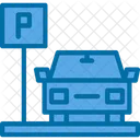 Area Car Estate Icon