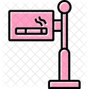 Area Para Fumantes Cigarro Tabaco Icon