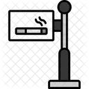 Area Para Fumantes Cigarro Tabaco Icon