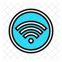 Internet Wi Fi Cor Icon