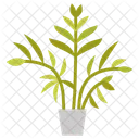 Areca Palm Tropical Plants Potted Plants Icon