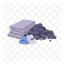 Arena Bloque Piedra Icono