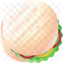 Arepa Food Colombia Icon