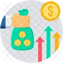 Croissance monétaire  Icône