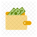 Argent Du Portefeuille Argent Especes Icon