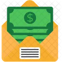 Argent Email Affaires Monnaie Icon