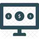 Argent en ligne  Icône