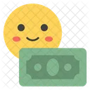 Smiley d'argent  Icône